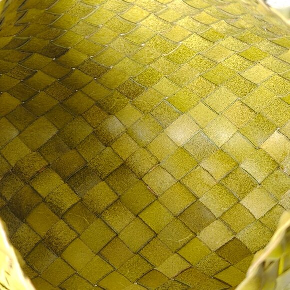 DRAGON DIFFUSION mini Rosanna leather tote bag in Bamboo Green New - Picture 7 of 10